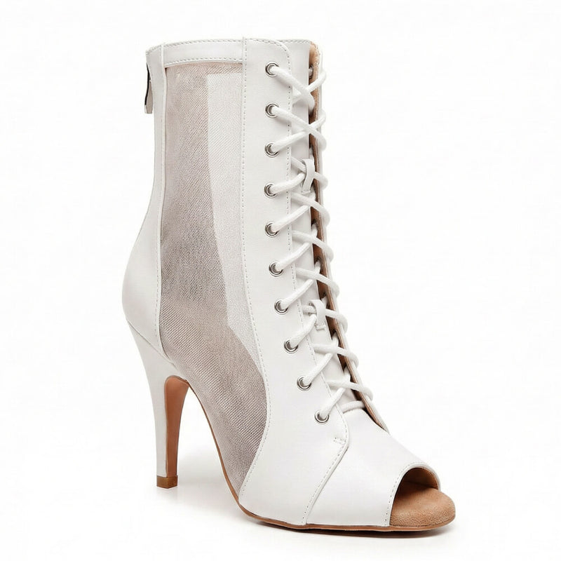 Koda - White Vegan Leather - Street Sole