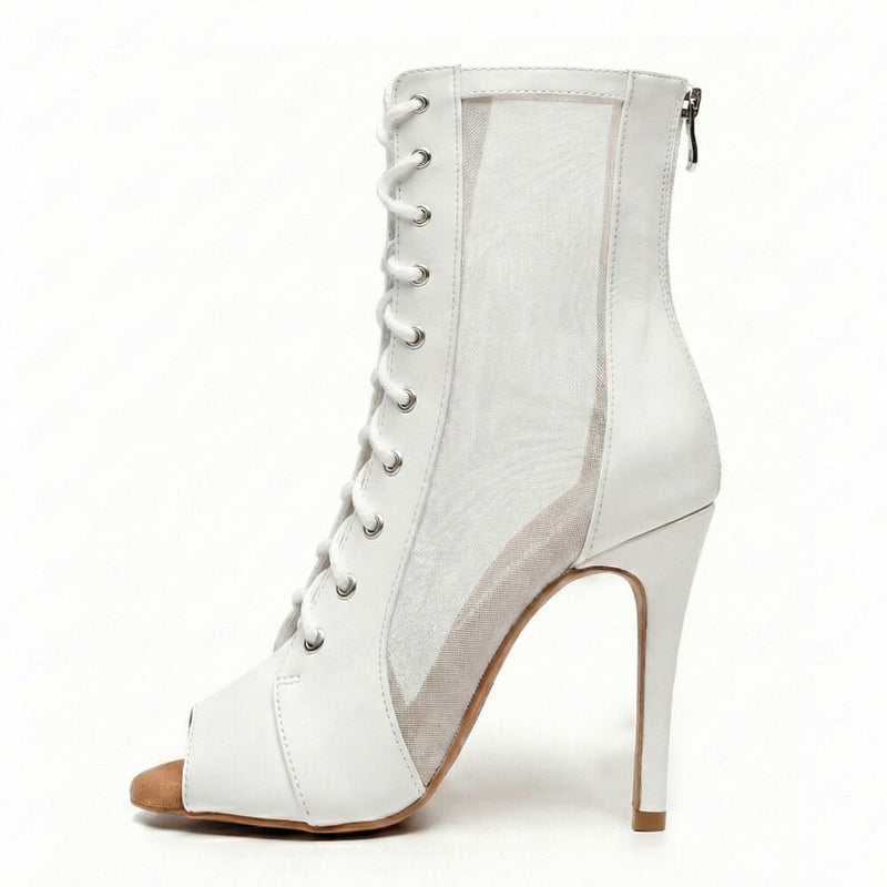 Koda - White Vegan Leather - Street Sole
