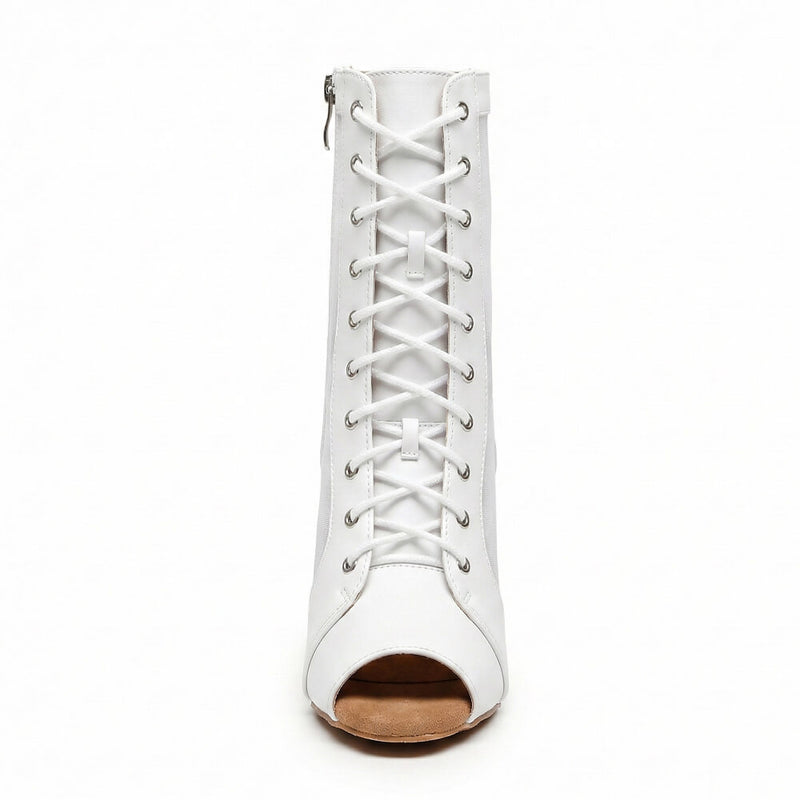 Koda - White Vegan Leather - Street Sole