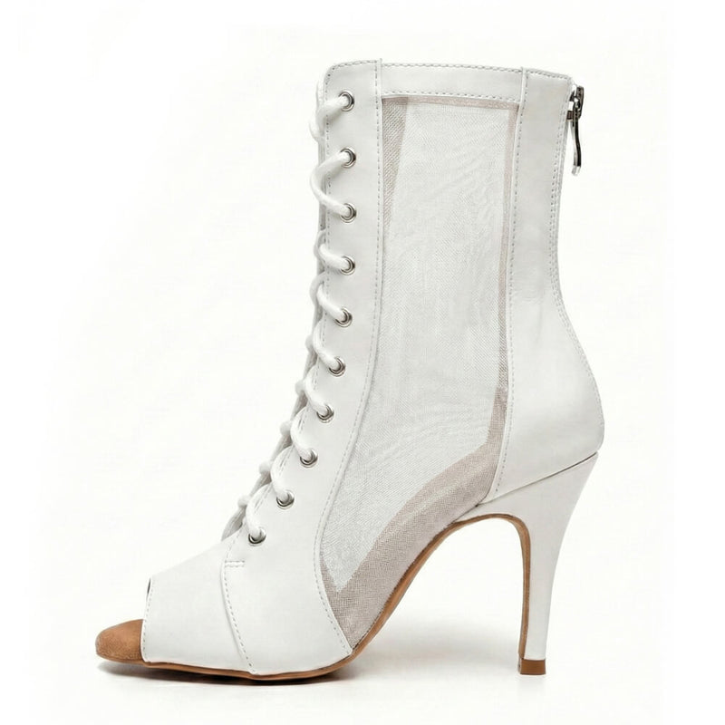 Koda - White Vegan Leather - Street Sole