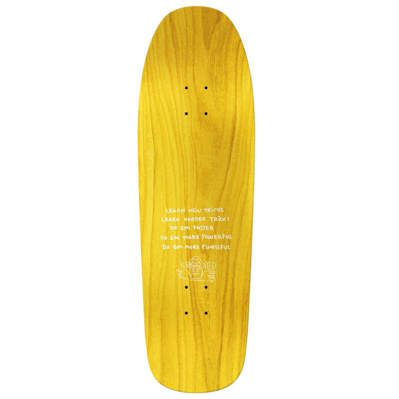 Krooked Gonz Hard2IHTT Skateboard Deck - 9.81"