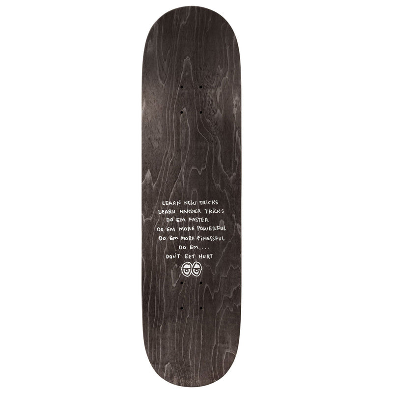 Krooked Worrest Big Foot Twin Tail Slick Skateboard Deck - 8.30"