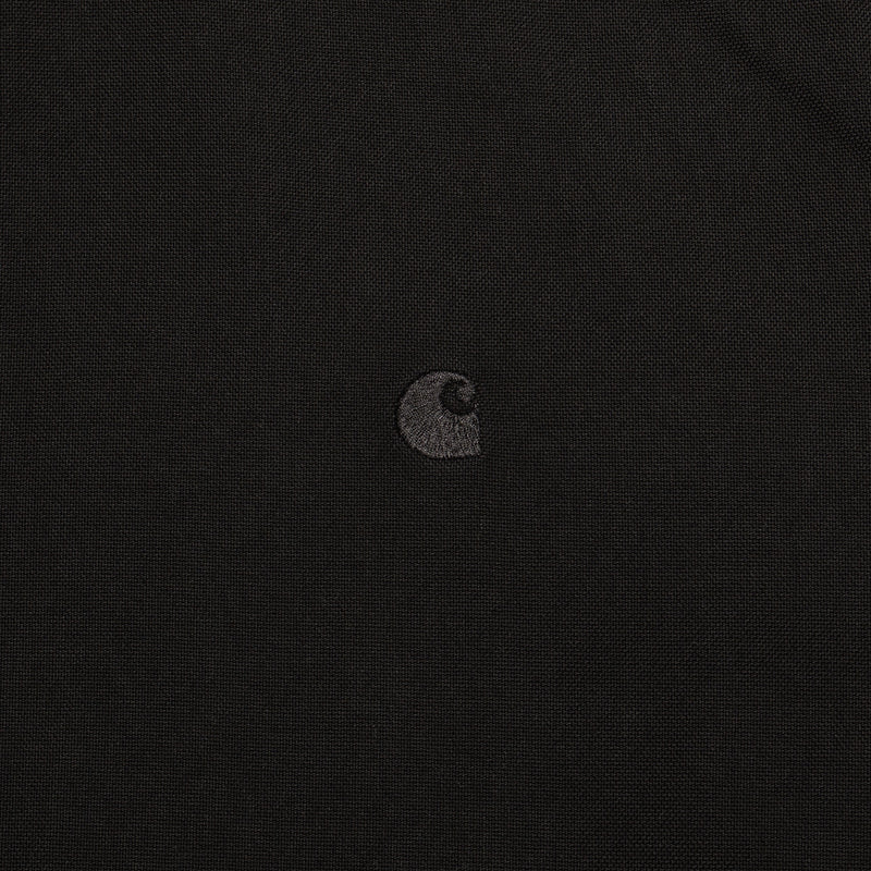 Carhartt WIP | L/S Bolton Shirt Black Garment Dyed