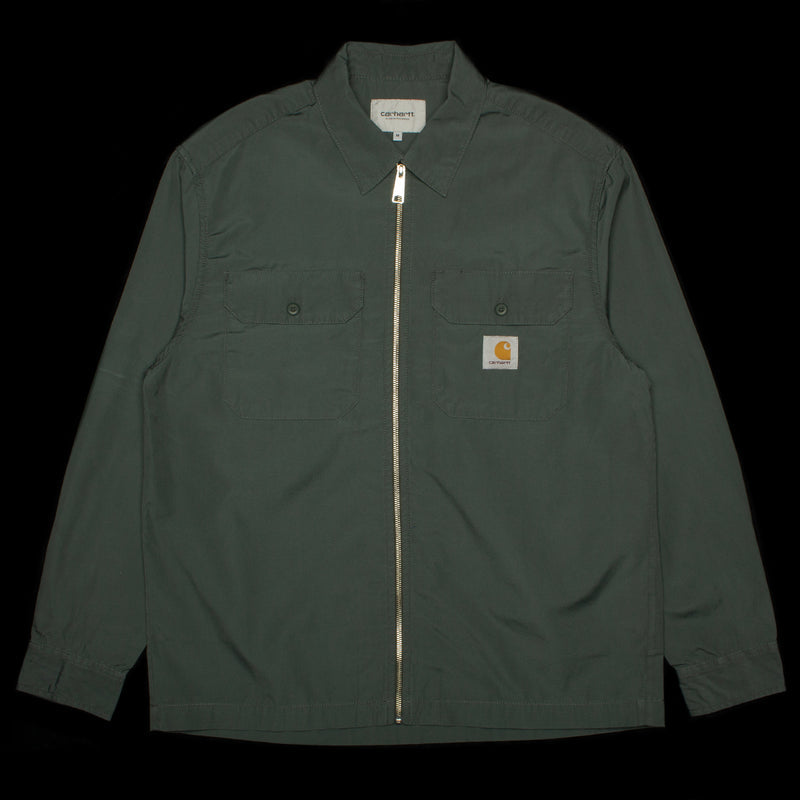 Carhartt WIP | L/S Craft Zip Shirt Style # I032962-1CK Color : Jura