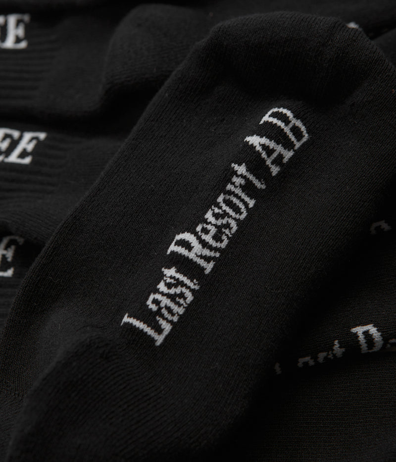 Last Resort AB Break Free Socks (3 Pack) in Black and White