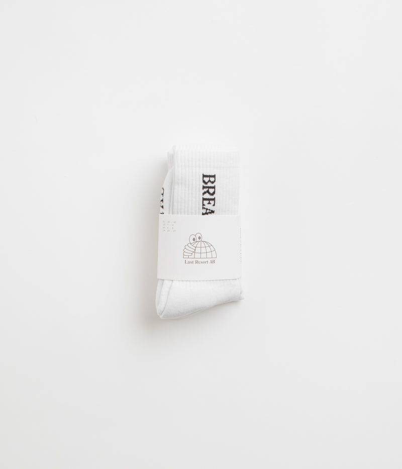 Last Resort AB Break Free Socks (3 Pack) in White and Black