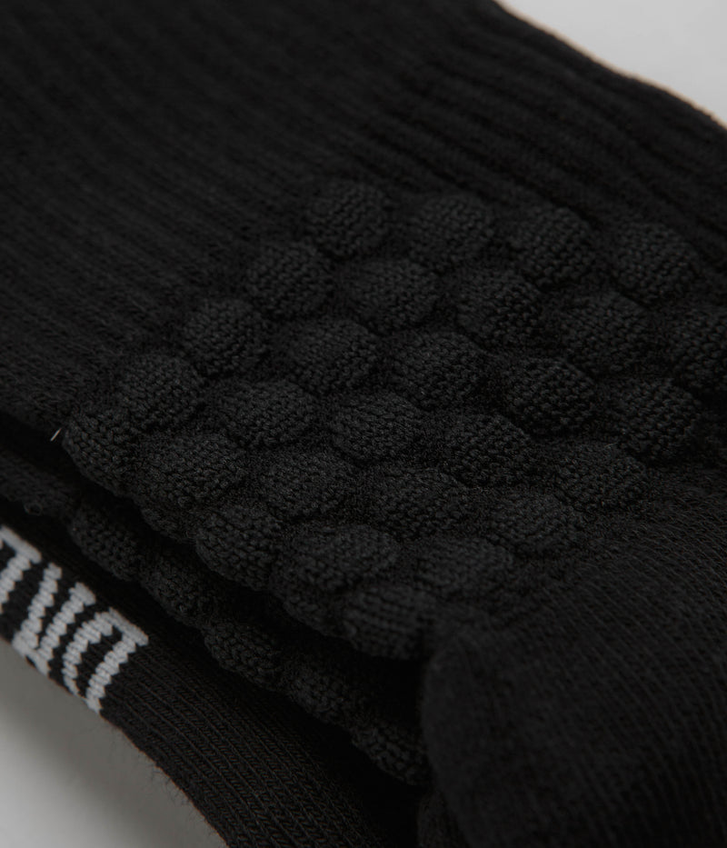 Last Resort AB Bubble Socks in Black and White