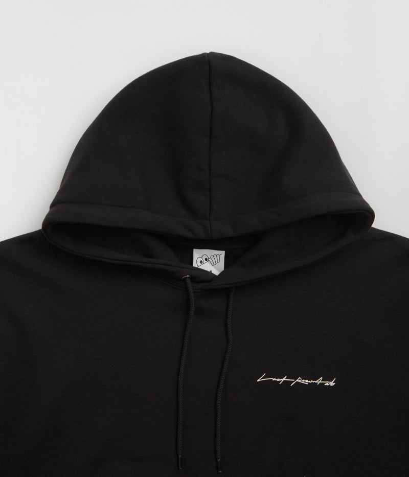 Last Resort AB Menories Hoodie in Black and White