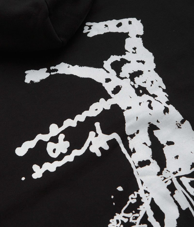 Last Resort AB Menories Hoodie in Black and White