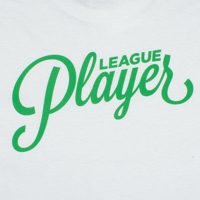 Alltimers | League Player T-Shirt Color : White