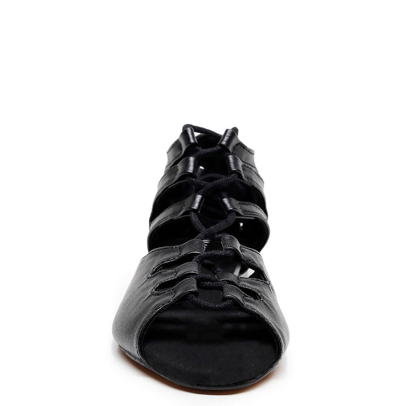 Legato - Black Vegan Leather - Street Sole