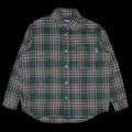 Fucking Awesome | Less Heavyweight Oversized Flannel Color : Green