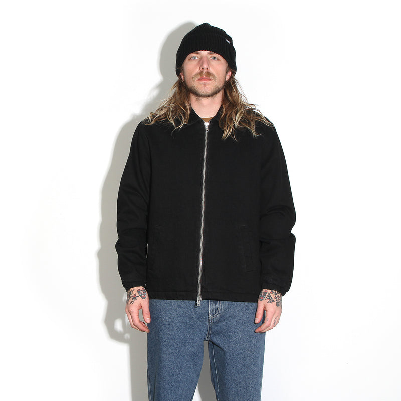 Lined Denim Work Jacket