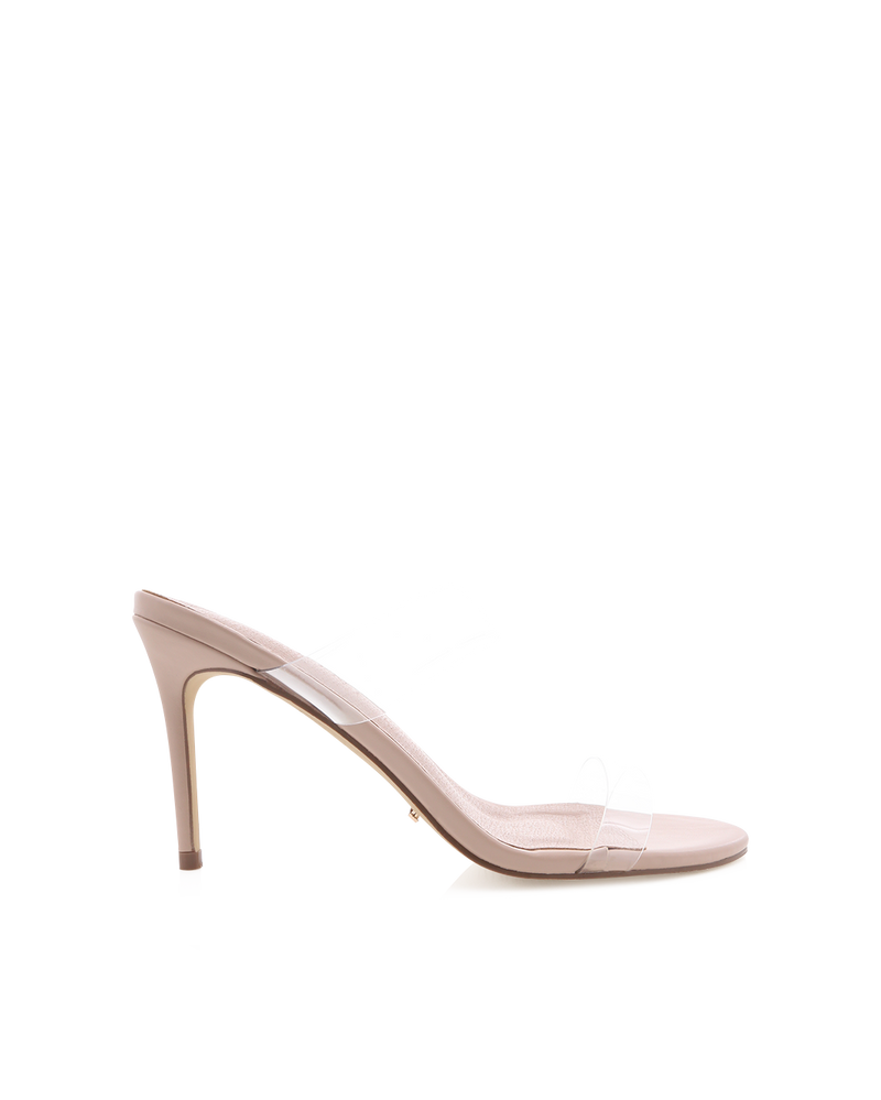 LINETTE - CLEAR-NUDE-Heels-Billini-Billini