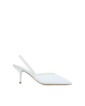 LIONEL - IVORY MESH-IVORY SATIN-PUMPS-Billini-Billini