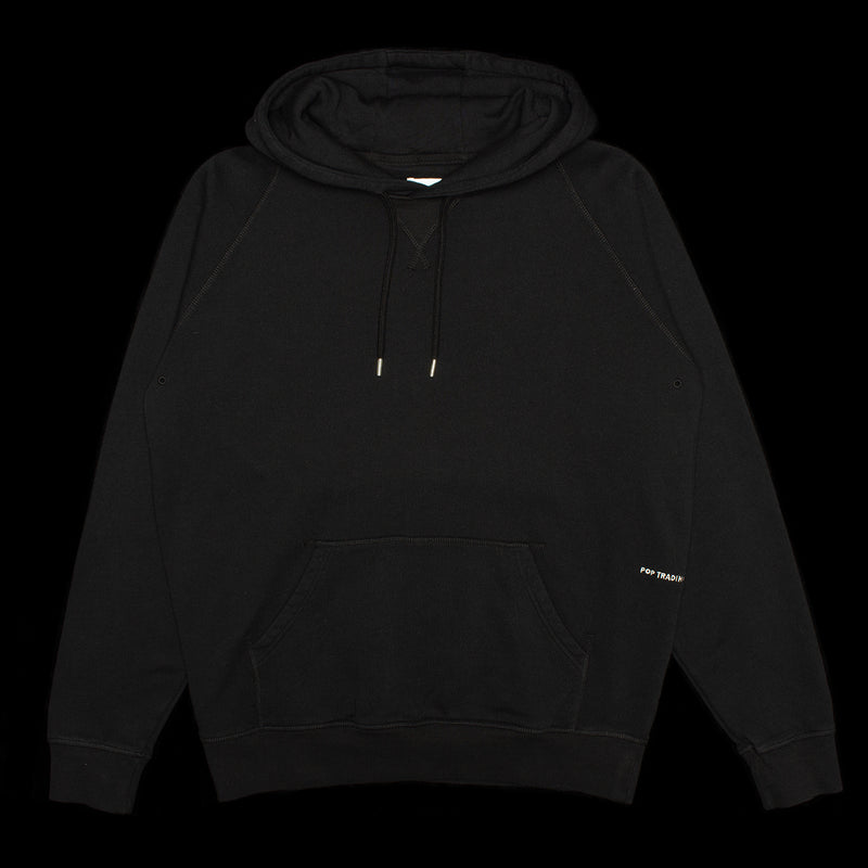 Pop Trading Company | Logo Hooded Sweatshirt black