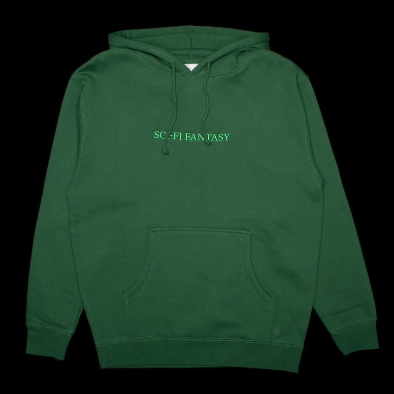 Sci-Fi Fantasy | Logo Hoodie Color : Dark Green
