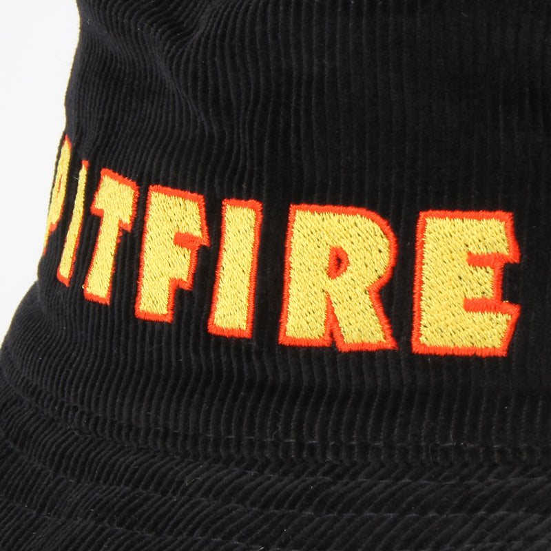 Spitfire | LTB Script Bucket Hat Black