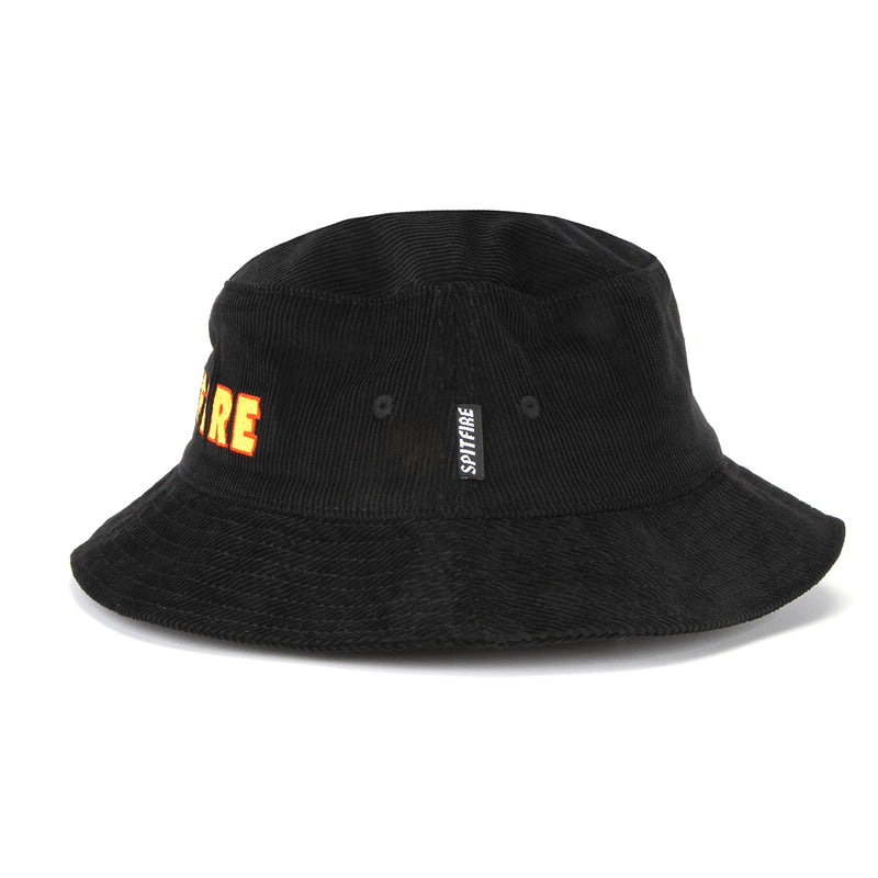 Spitfire | LTB Script Bucket Hat Black