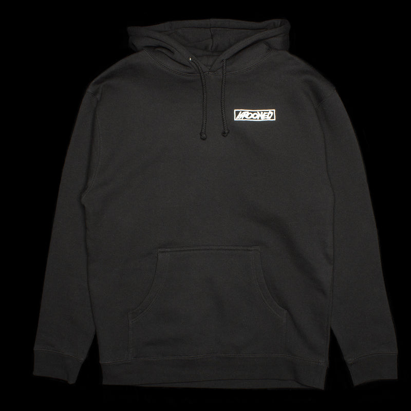 Krooked | Mace II Hoodie Color : Black / White