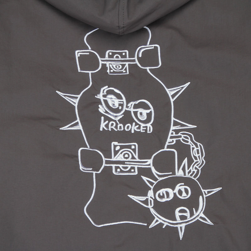 Krooked | Mace II Jacket Charcoal / Blue