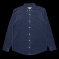 Carhartt WIP | Madison Fine Cord L/S Shirt Style # I030580-1ZV Color : Hudson Blue / Black