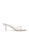 Maeve Slipper - White - FEMME LA