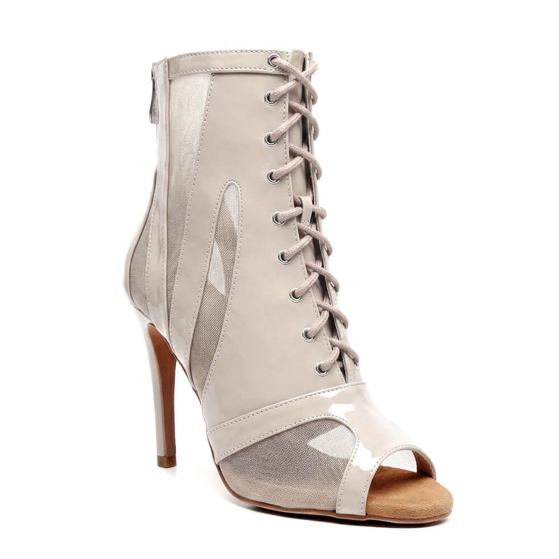 Marley - Light Tan Patent - Street Sole