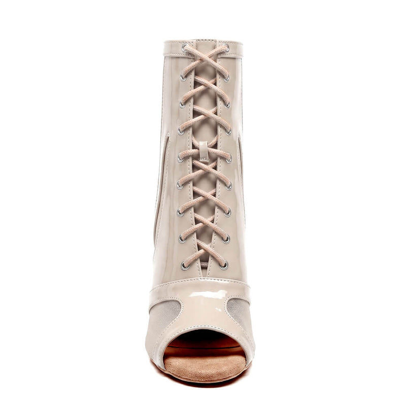 Marley - Light Tan Patent - Street Sole