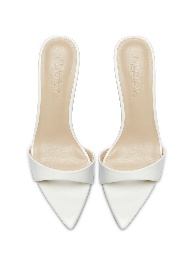 Marseille Slipper - White - FEMME LA