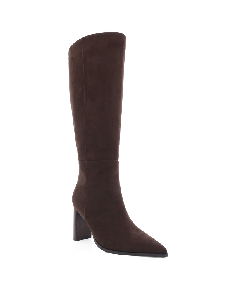 MELINA - DARK CACAO SUEDE-Boots-Billini-Billini