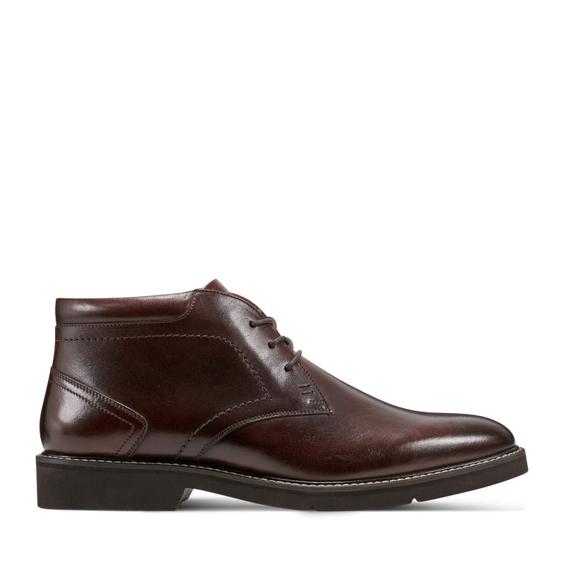 Men's Flynn Lace-up Almond Toe Casual Boots
