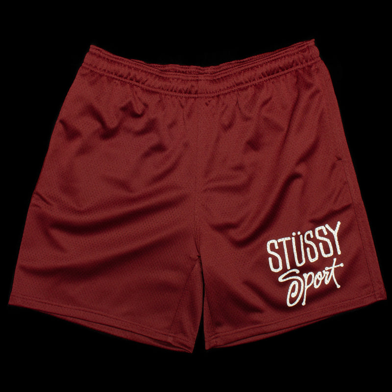 Stussy | Mesh Sport Short Maroon