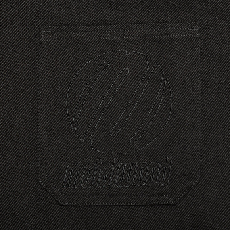 Metalwood | Metal Logo Overshirt Color : Black