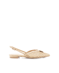 MIGUEL - NATURAL RAFFIA-Flats-Billini-Billini