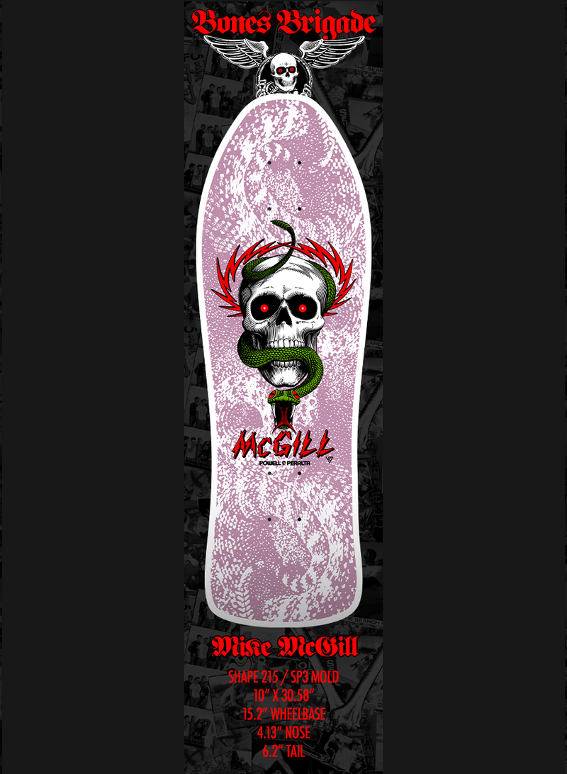 Powell Peralta | Mike McGill - Series 15 Deck White