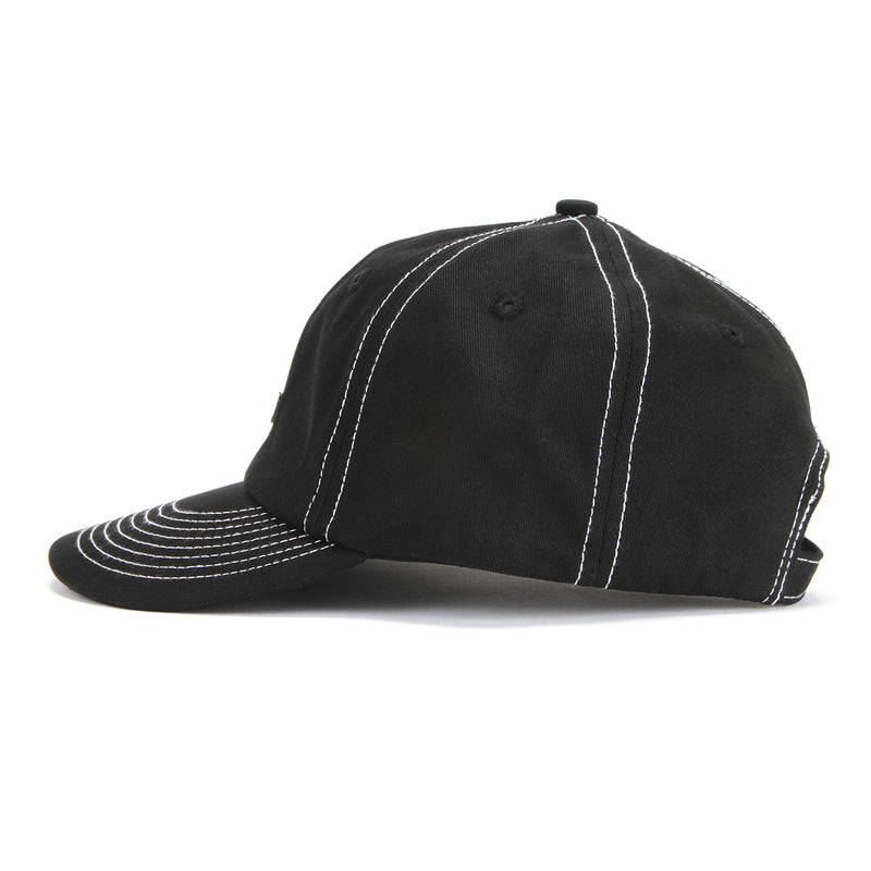 Metalwood | Mini Metal Logo 6-Panel Hat Black