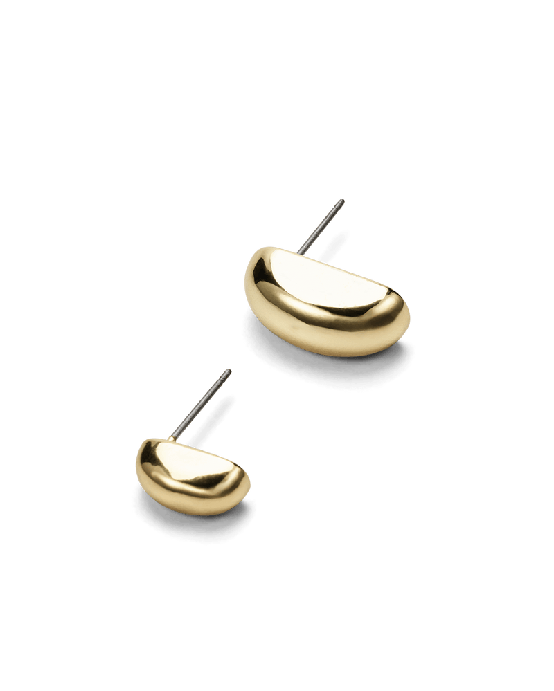 MODA EARRINGS 2 PACK - GOLD PLATED 18K-JEWELLERY-Billini-Billini