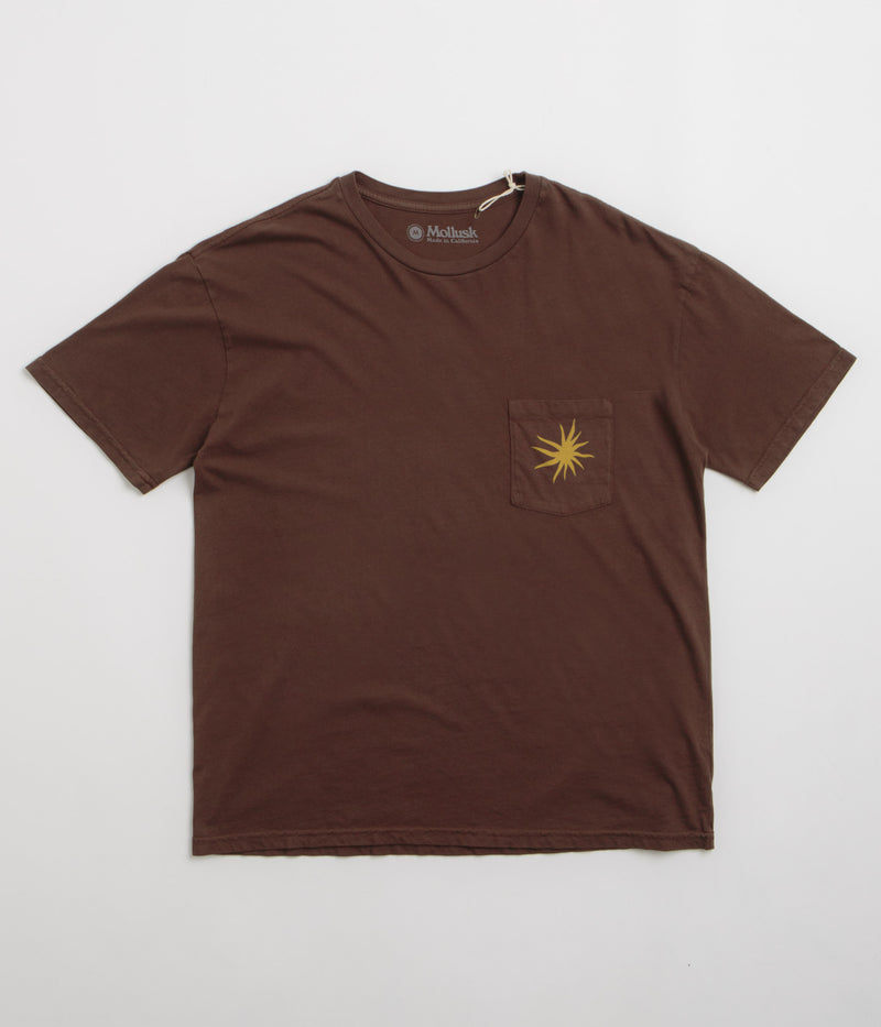 Mollusk Valley Heat T-Shirt in Brown