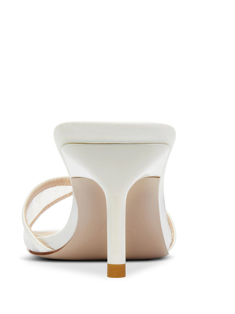 Monaco Slipper - White - FEMME LA