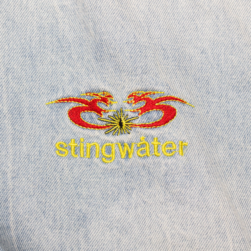 Stingwater | Moses Bomber Hoodie Color : Vintage Blue
