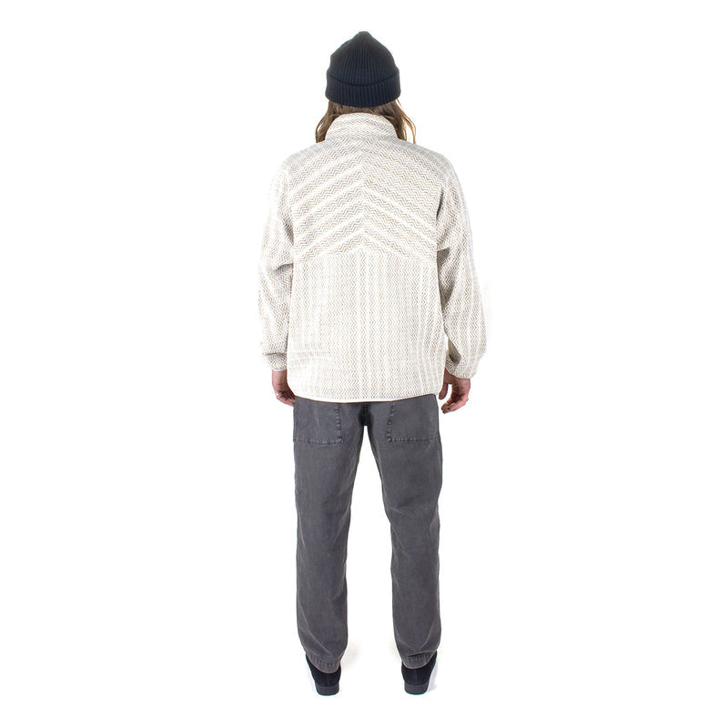 Pilgrim | Mosley Inlay Popover L/S Shirt 36150117156 Off White&nbsp;