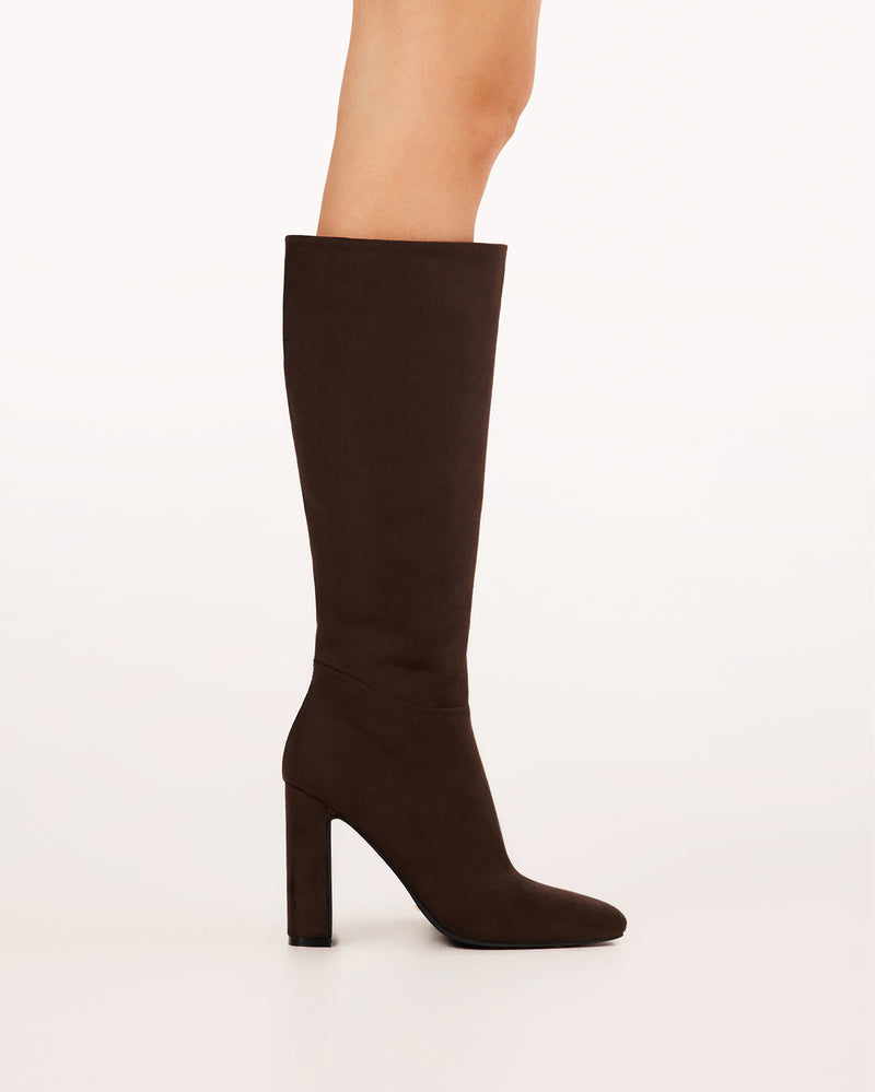 NAKOA - DARK CACAO SUEDE-Boots-Billini-Billini
