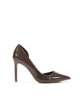 NEHEMIAH - DARK TAUPE PATENT-PUMPS-Billini-Billini