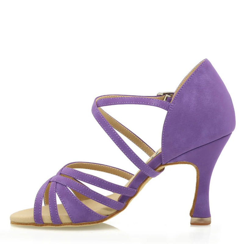 Nekse - Violet Purple Microfiber - Suede Sole