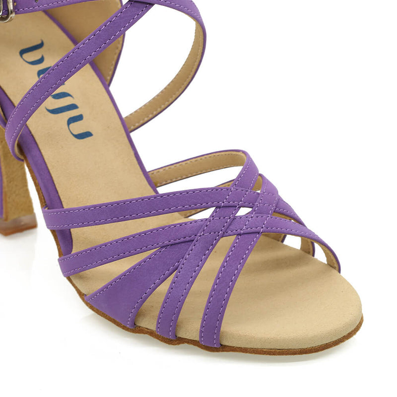 Nekse - Violet Purple Microfiber - Suede Sole