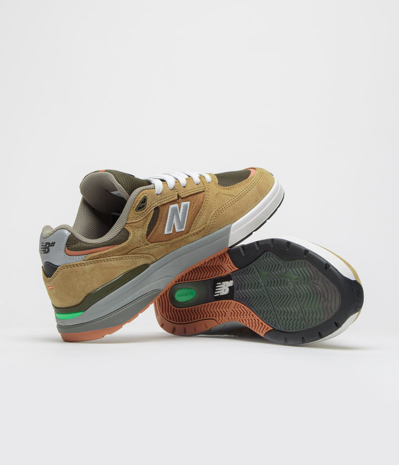 New Balance Numeric 933 Andrew Reynolds Shoes in Camel
