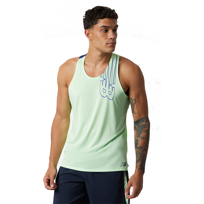 New Balance Printed Fast Flight Singlet