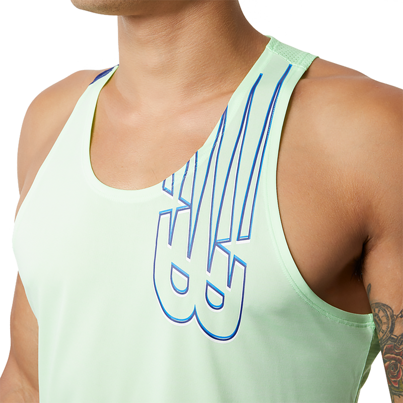 New Balance Printed Fast Flight Singlet