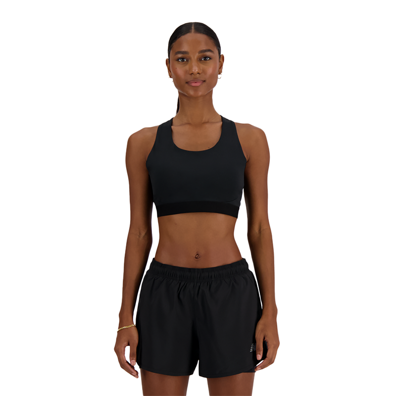 New Balance Sleek Medium Support Pocket Sports Bra